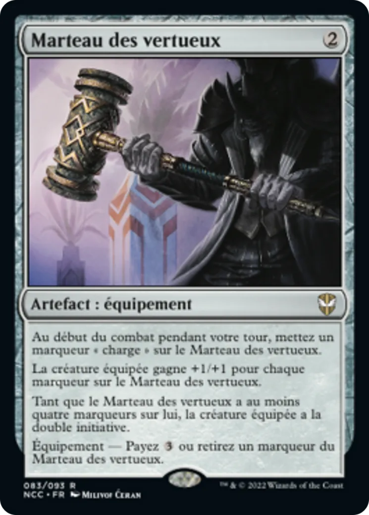 Marteau des vertueux — New Capenna Commander — Magic: The Gathering