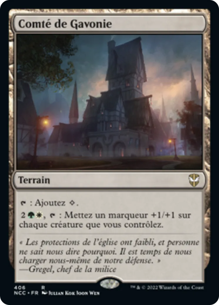 Comté de Gavonie — New Capenna Commander — Magic: The Gathering