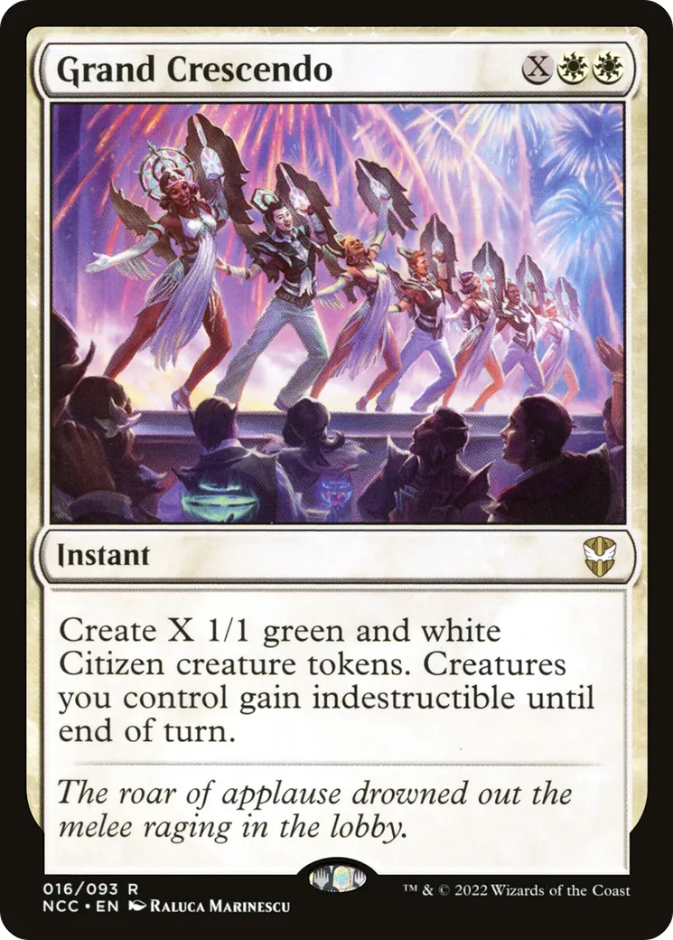 Grand Crescendo — New Capenna Commander — Magic: The Gathering