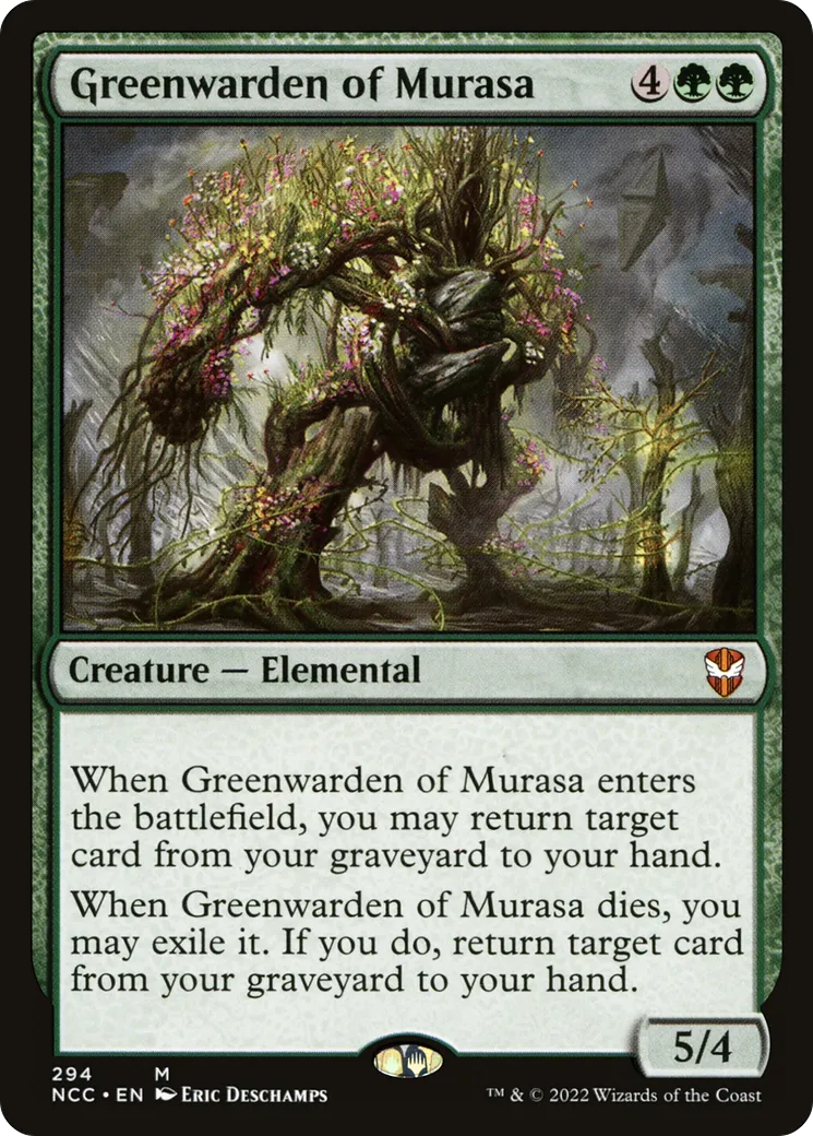 Greenwarden of Murasa — New Capenna Commander — Magic: The Gathering