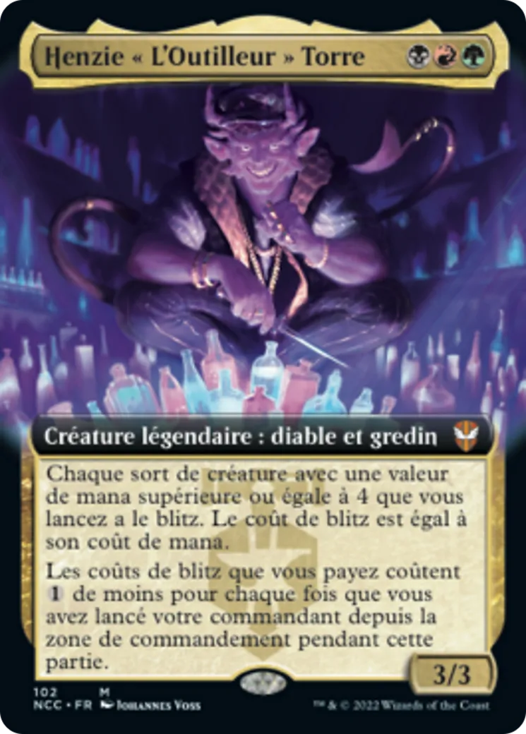 Henzie « L'Outilleur » Torre — New Capenna Commander — Magic: The Gathering