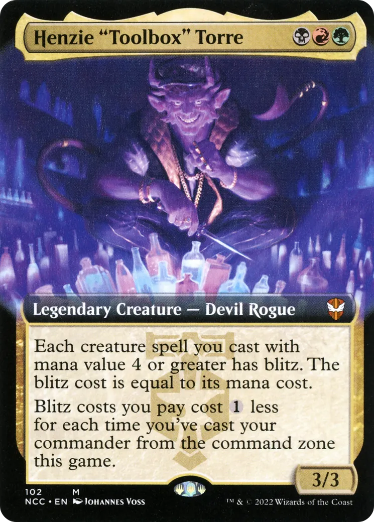 Henzie "Toolbox" Torre — New Capenna Commander — Magic: The Gathering