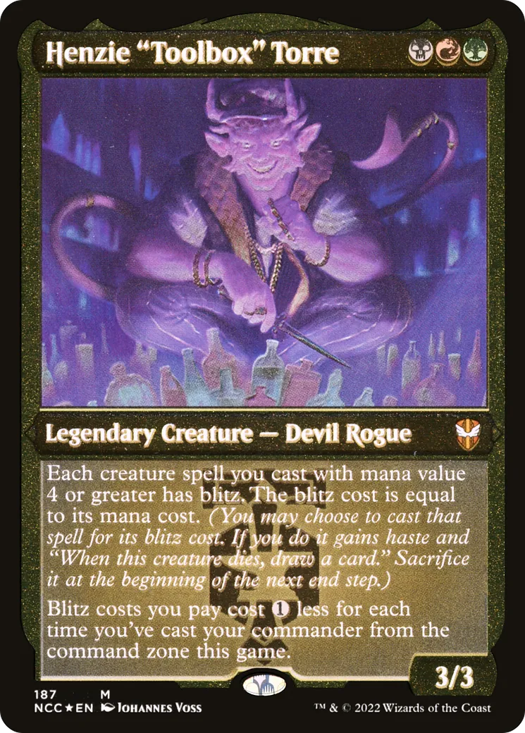 Henzie "Toolbox" Torre — New Capenna Commander — Magic: The Gathering