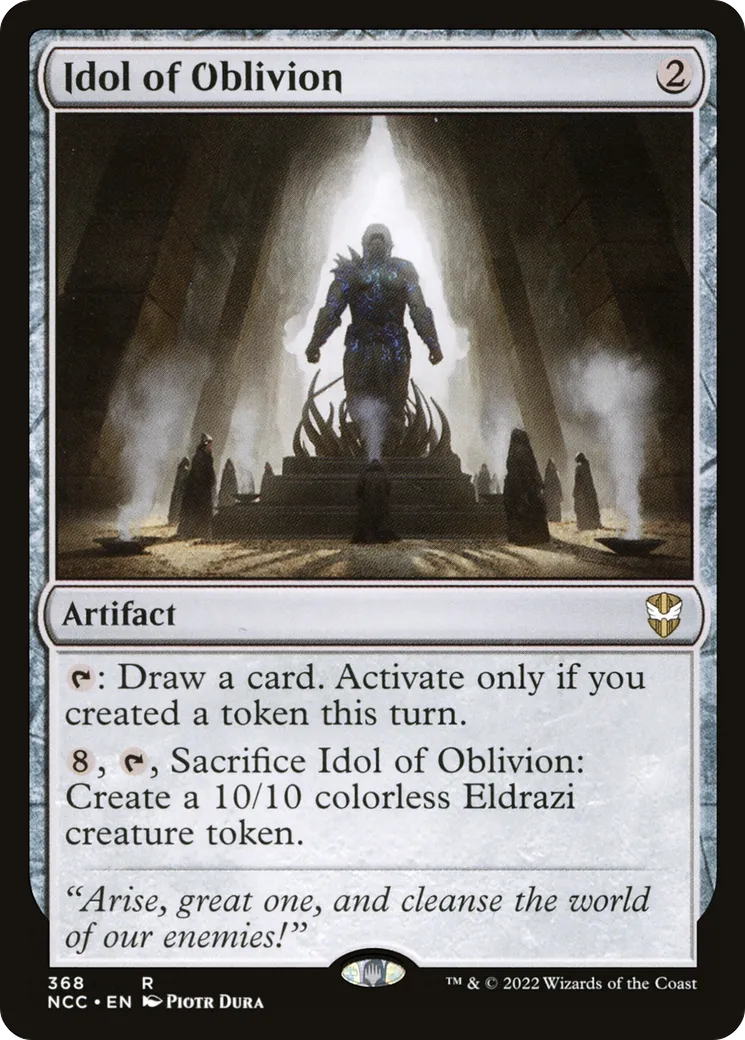Idol of Oblivion — New Capenna Commander — Magic: The Gathering