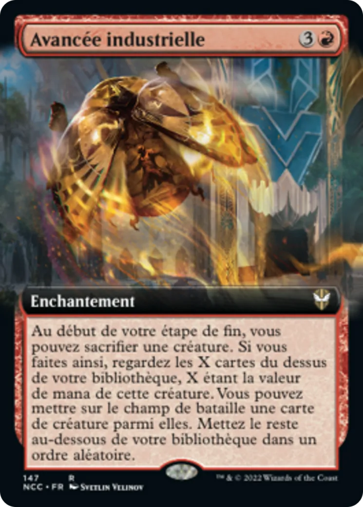 Avancée industrielle — New Capenna Commander — Magic: The Gathering