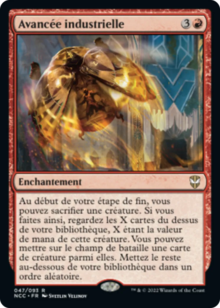 Avancée industrielle — New Capenna Commander — Magic: The Gathering
