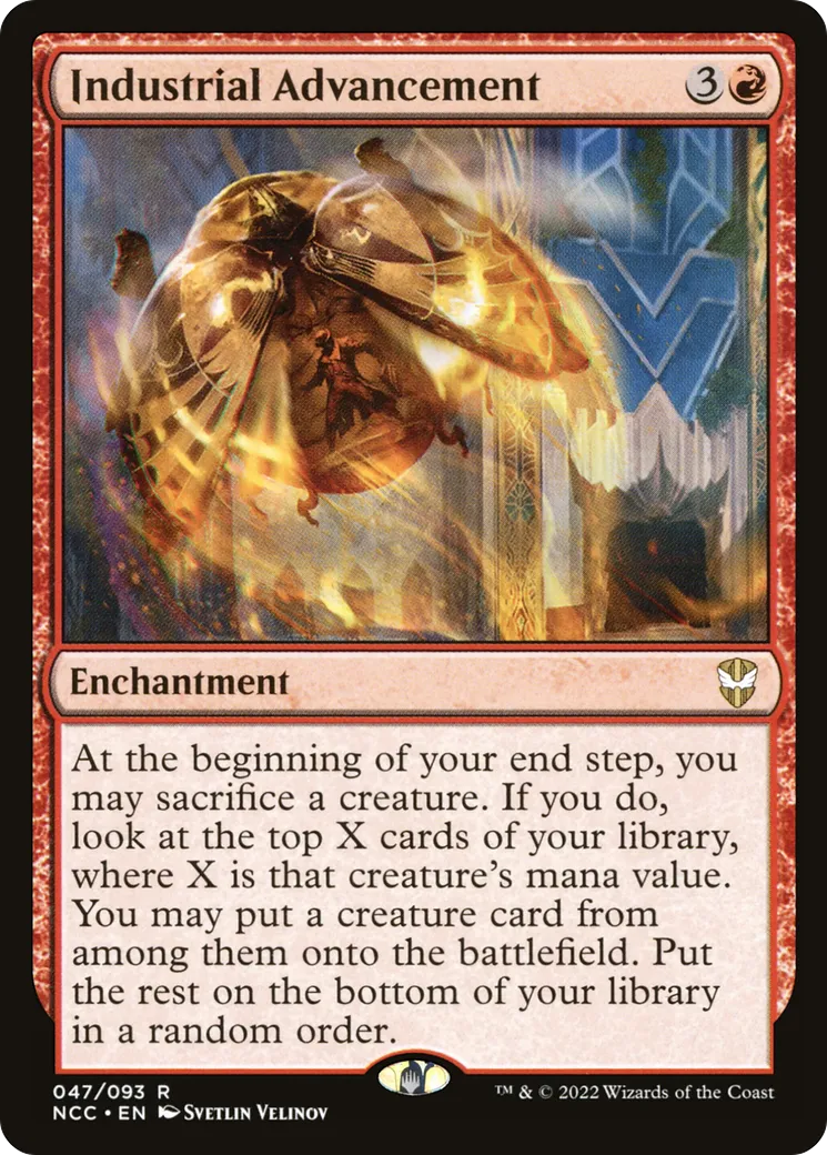 Industrial Advancement — New Capenna Commander — Magic: The Gathering