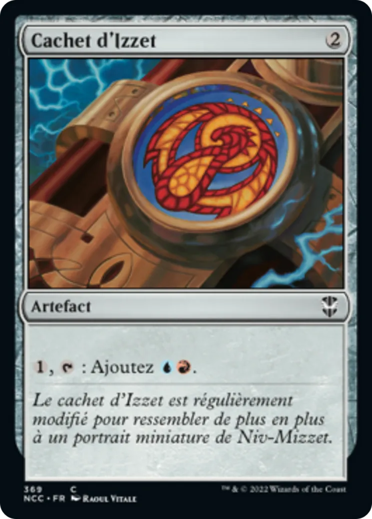 Cachet d'Izzet — New Capenna Commander — Magic: The Gathering