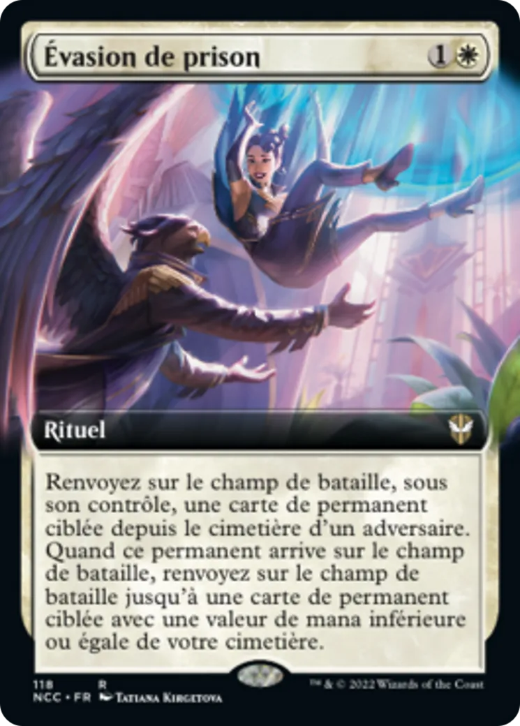 Évasion de prison — New Capenna Commander — Magic: The Gathering