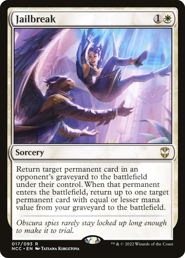 Jailbreak — New Capenna Commander — Magic: The Gathering