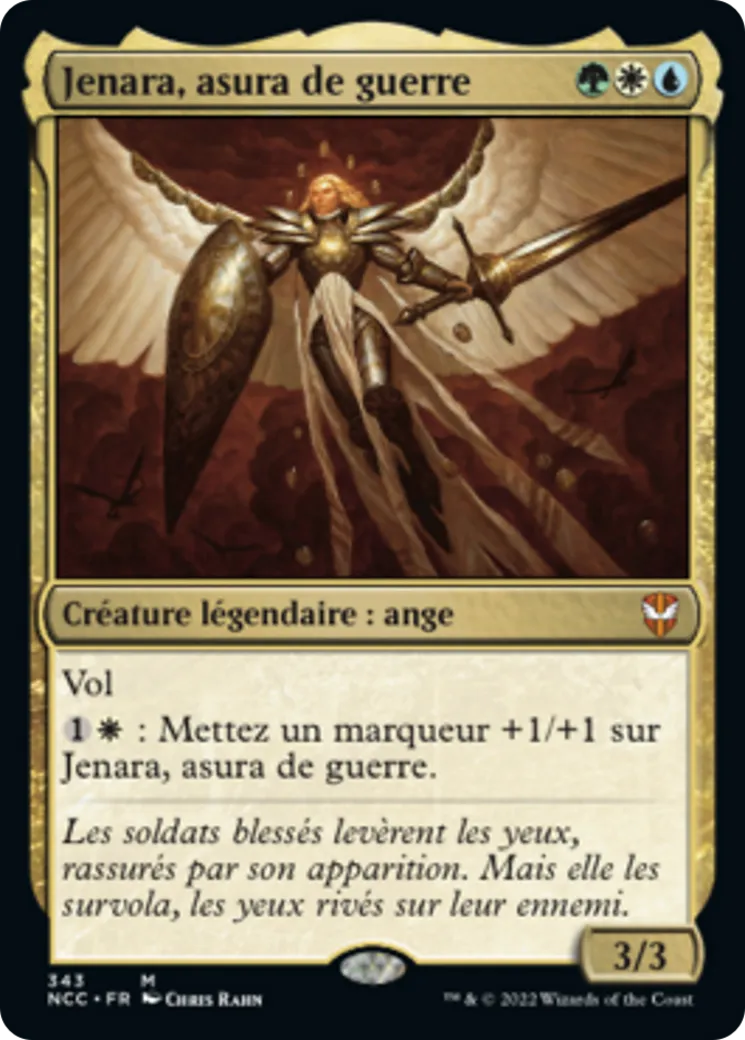 Jenara, asura de guerre — New Capenna Commander — Magic: The Gathering