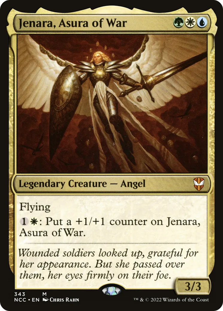 Jenara, Asura of War — New Capenna Commander — Magic: The Gathering