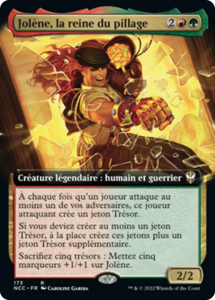 Jolène, la reine du pillage — New Capenna Commander — Magic: The Gathering