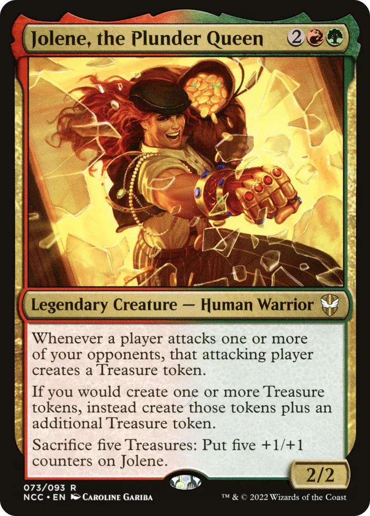 Jolene, the Plunder Queen — New Capenna Commander — Magic: The Gathering