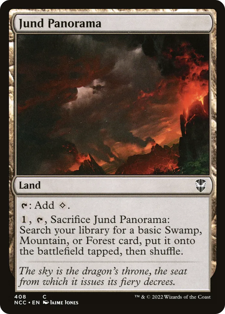 Jund Panorama — New Capenna Commander — Magic: The Gathering