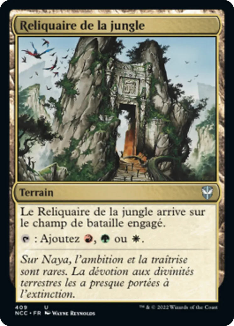 Reliquaire de la jungle — New Capenna Commander — Magic: The Gathering