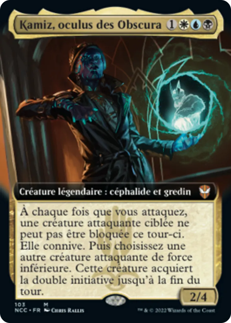 Kamiz, oculus des Obscura — New Capenna Commander — Magic: The Gathering