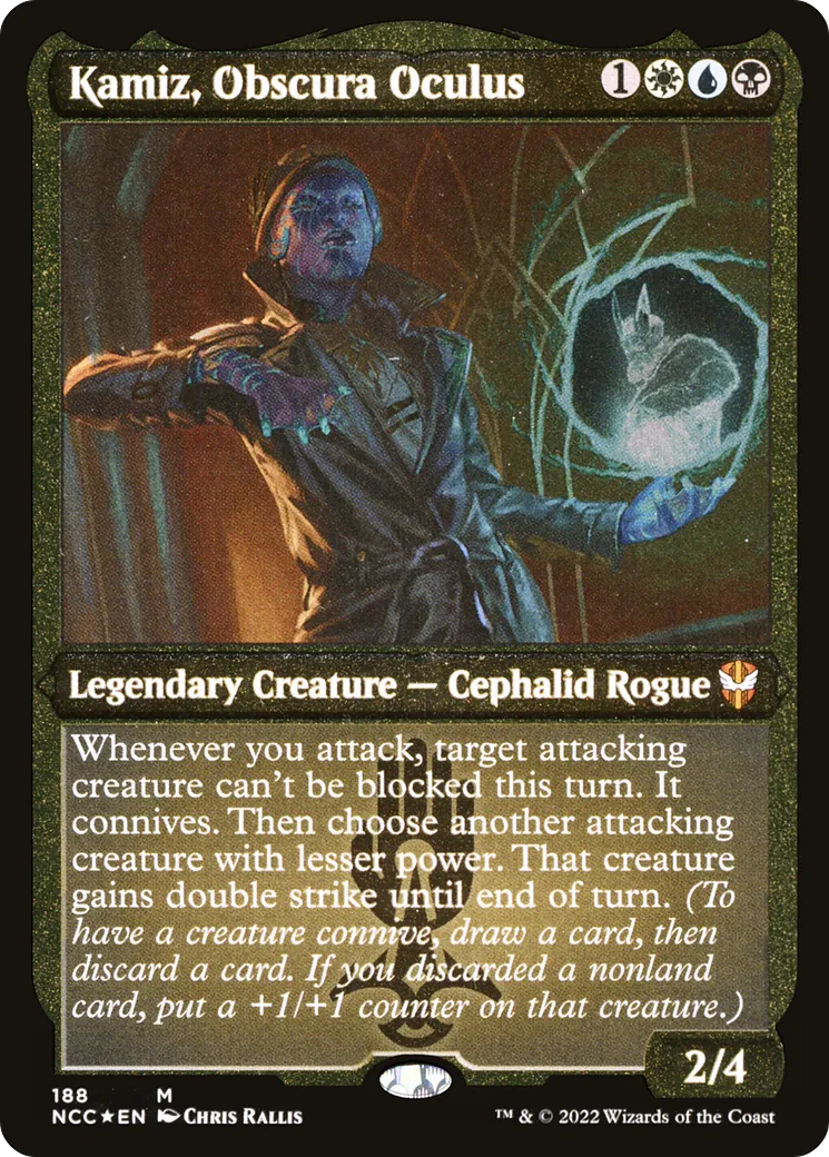 Kamiz, Obscura Oculus — New Capenna Commander — Magic: The Gathering