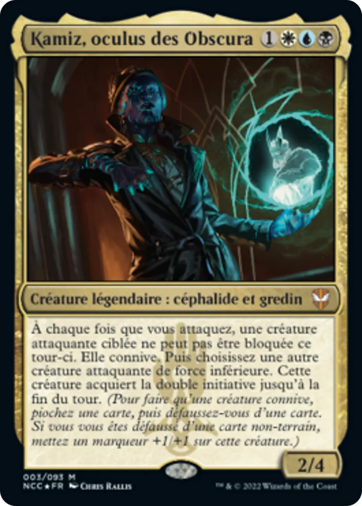 Kamiz, oculus des Obscura — New Capenna Commander — Magic: The Gathering
