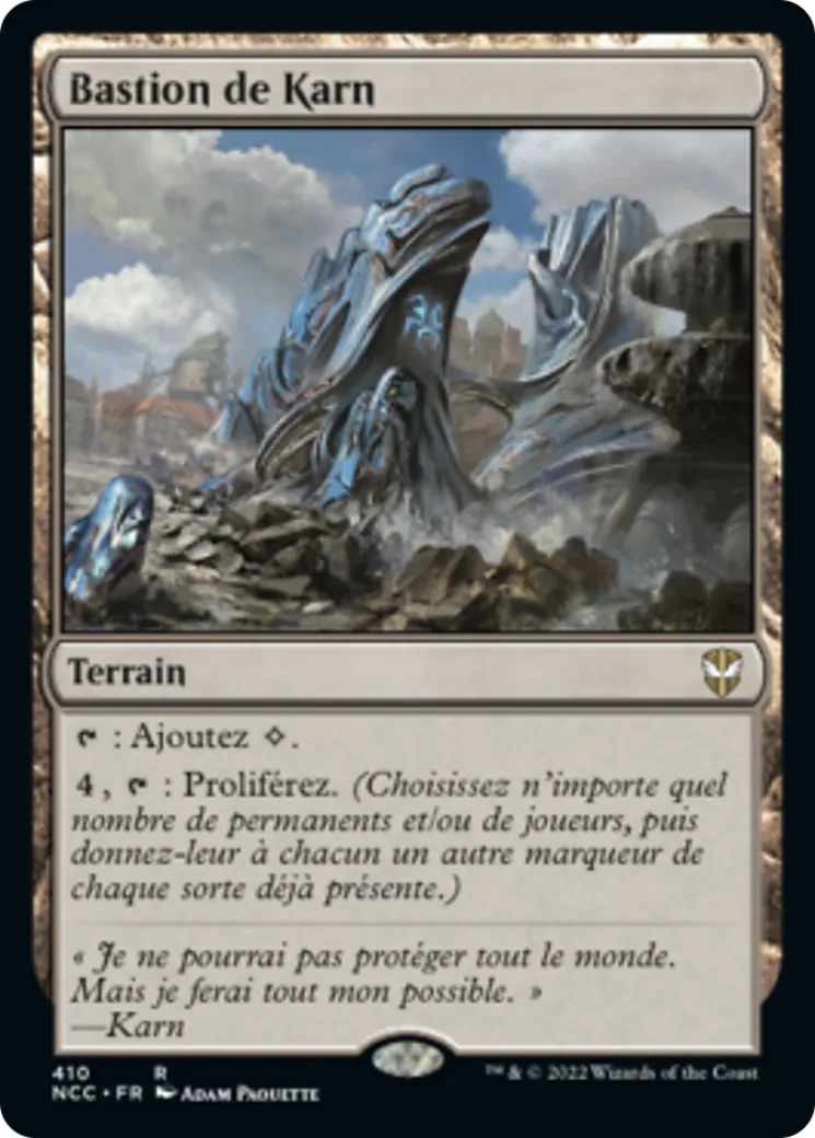Bastion de Karn — New Capenna Commander — Magic: The Gathering