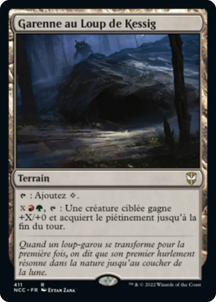 Garenne au Loup de Kessig — New Capenna Commander — Magic: The Gathering