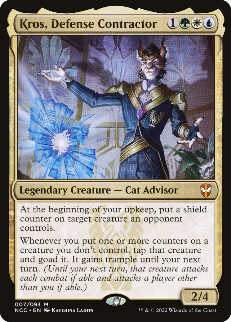 Kros, Defense Contractor — New Capenna Commander — Magic: The Gathering