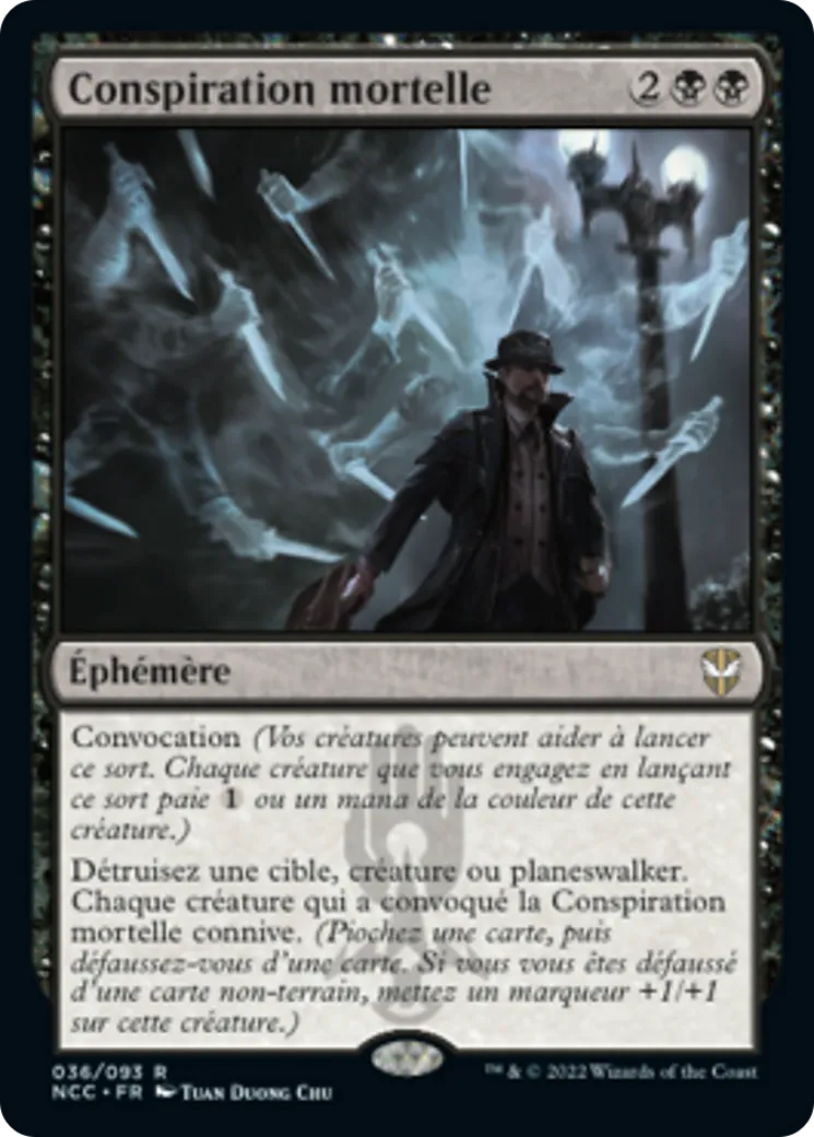 Conspiration mortelle — New Capenna Commander — Magic: The Gathering