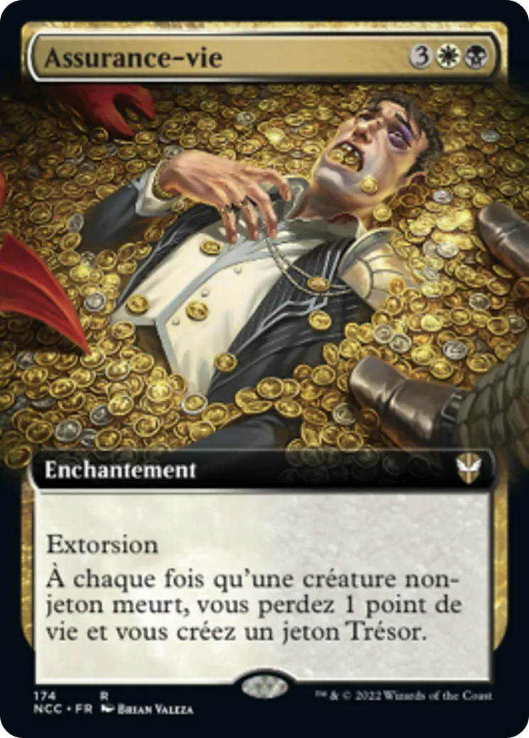 Assurance-vie — New Capenna Commander — Magic: The Gathering