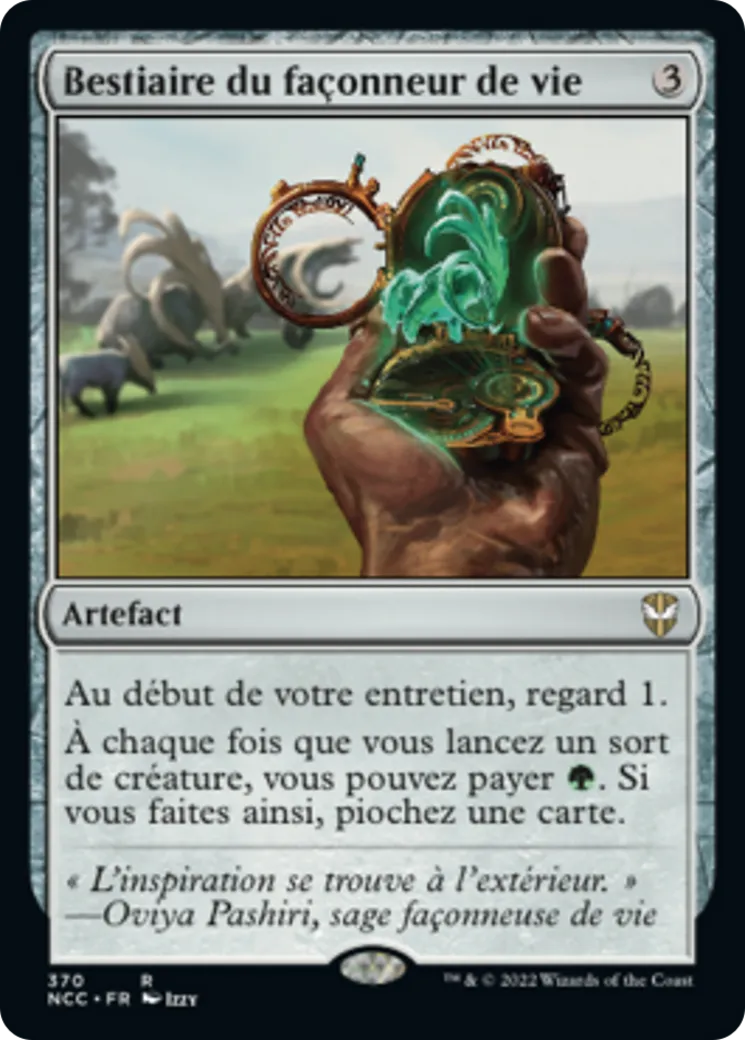Bestiaire du façonneur de vie — New Capenna Commander — Magic: The Gathering
