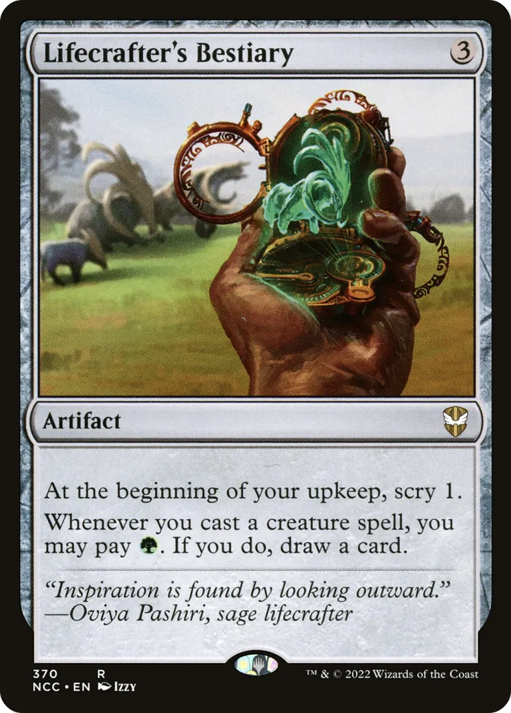 Bestiaire du façonneur de vie — New Capenna Commander — Magic: The Gathering