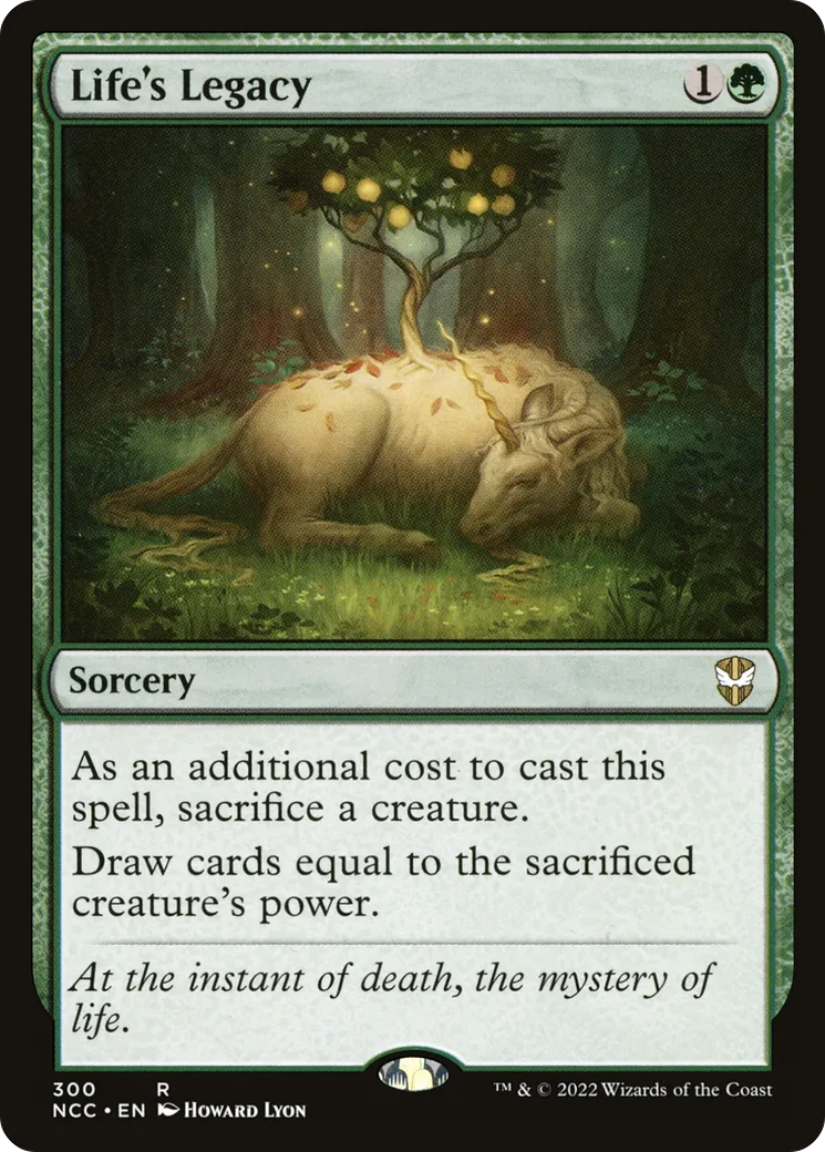 Life's Legacy — New Capenna Commander — Magic: The Gathering