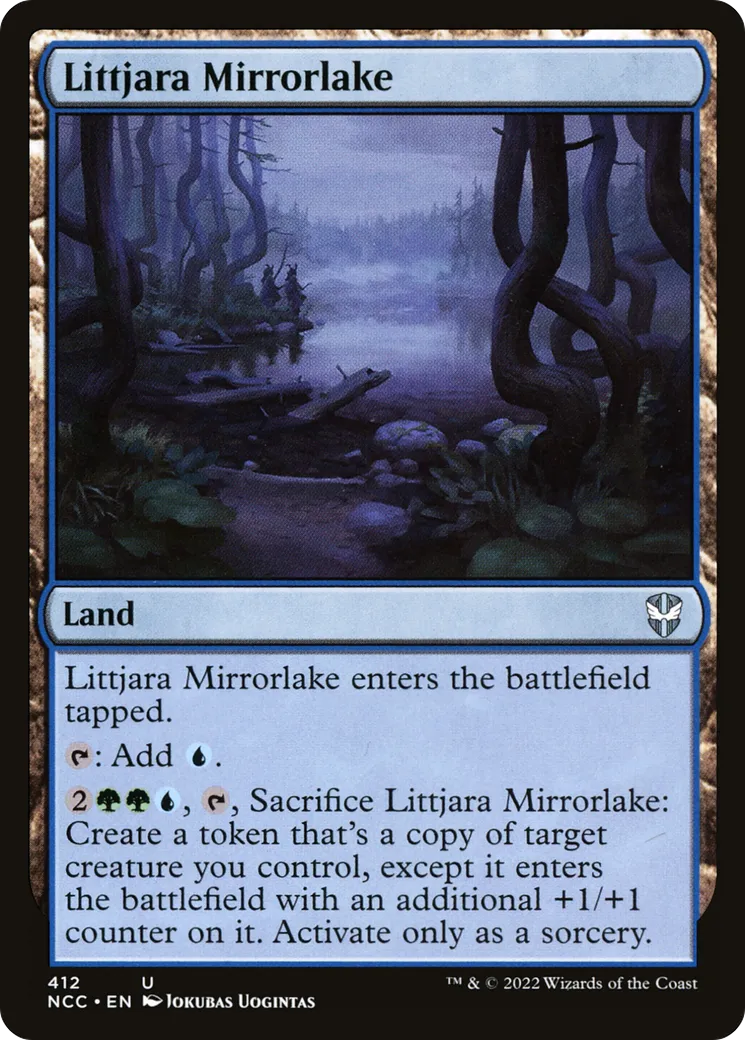 Littjara Mirrorlake — New Capenna Commander — Magic: The Gathering
