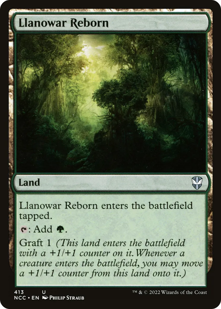 Llanowar Reborn — New Capenna Commander — Magic: The Gathering
