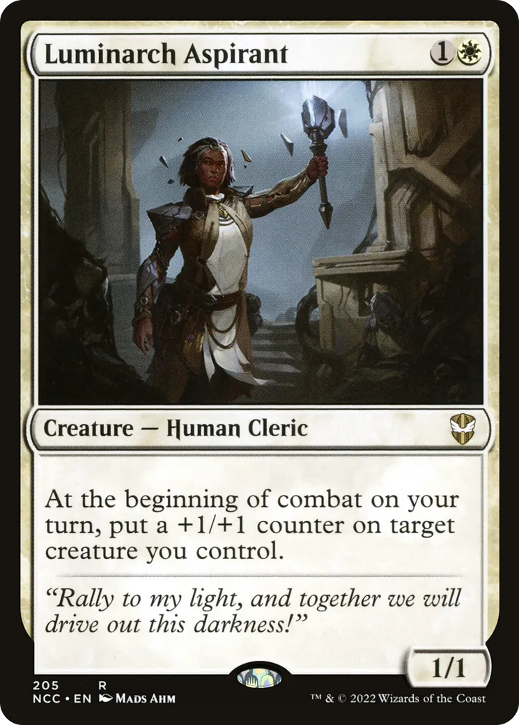 Luminarch Aspirant — New Capenna Commander — Magic: The Gathering