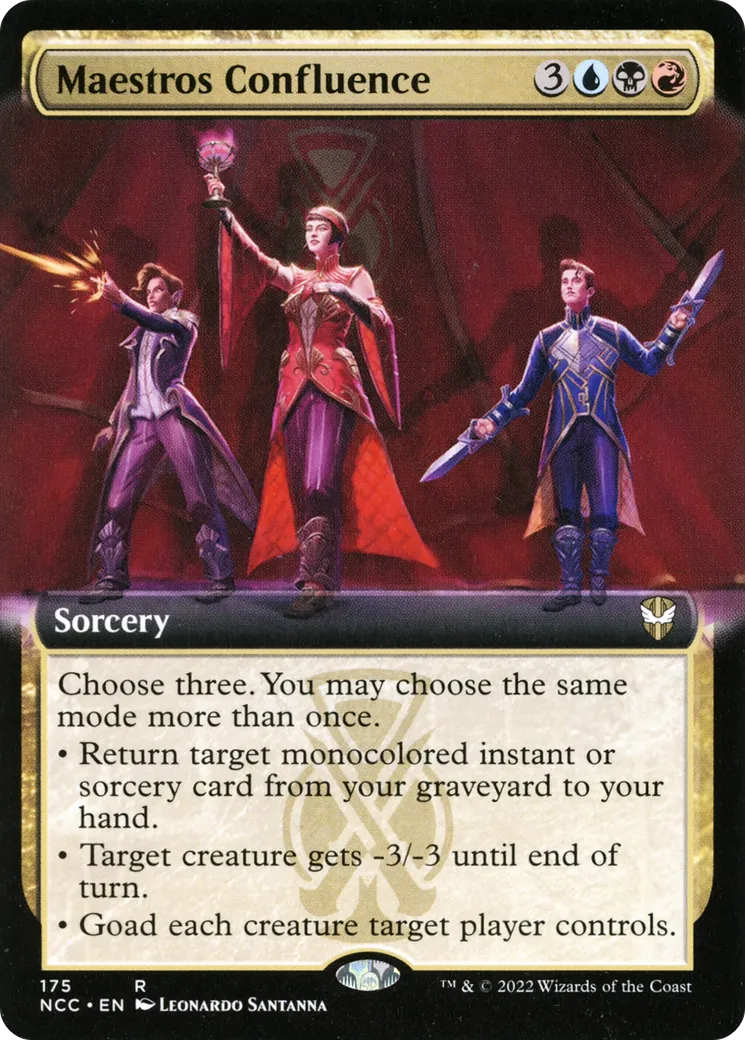 Maestros Confluence — New Capenna Commander — Magic: The Gathering