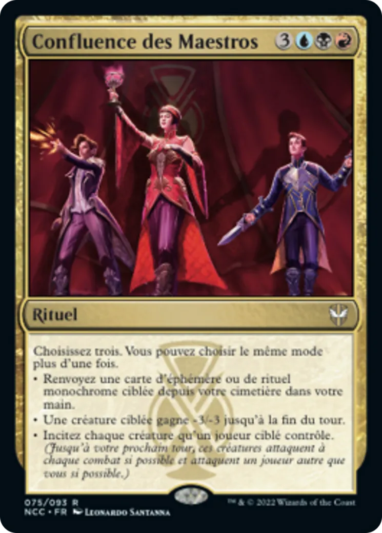 Confluence des Maestros — New Capenna Commander — Magic: The Gathering