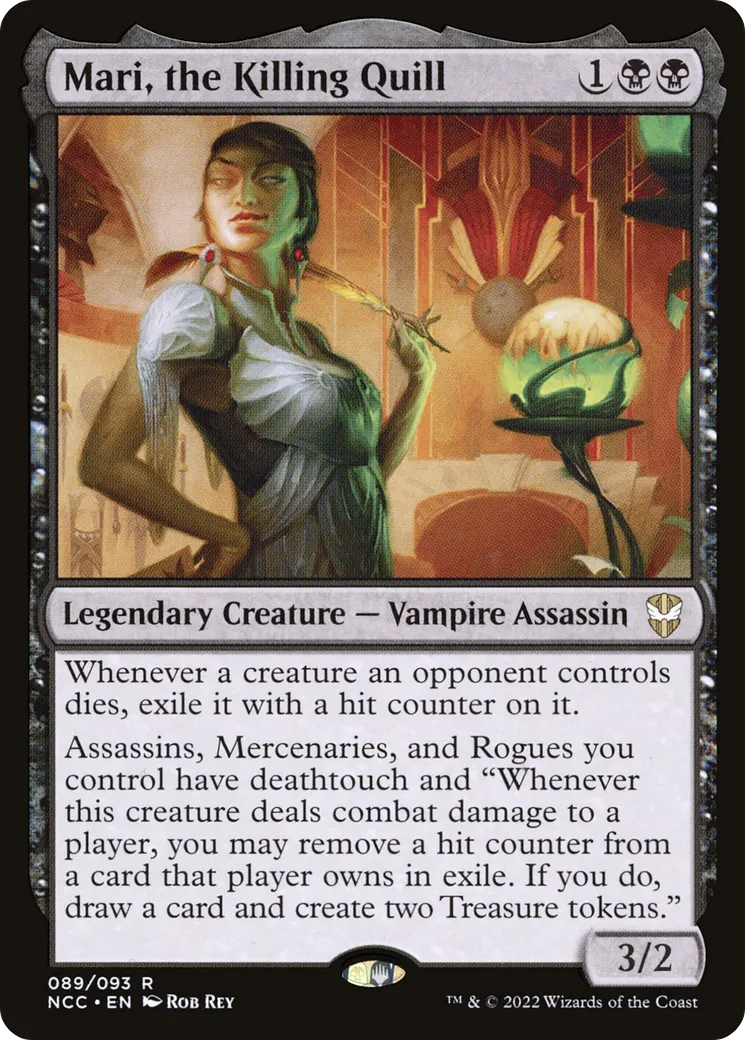 Mari, the Killing Quill — New Capenna Commander — Magic: The Gathering