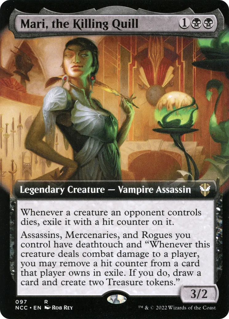 Mari, the Killing Quill — New Capenna Commander — Magic: The Gathering