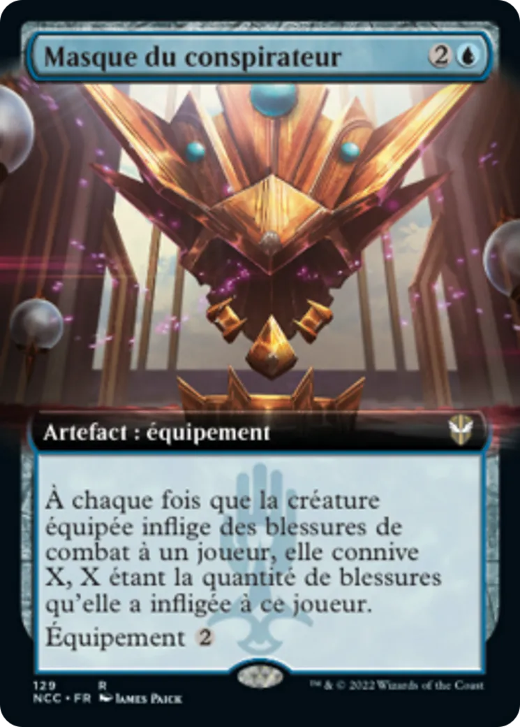 Masque du conspirateur — New Capenna Commander — Magic: The Gathering