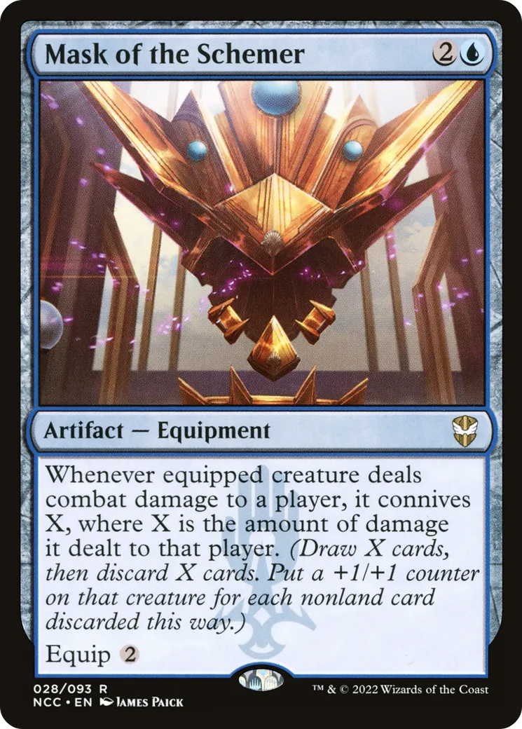 Mask of the Schemer — New Capenna Commander — Magic: The Gathering