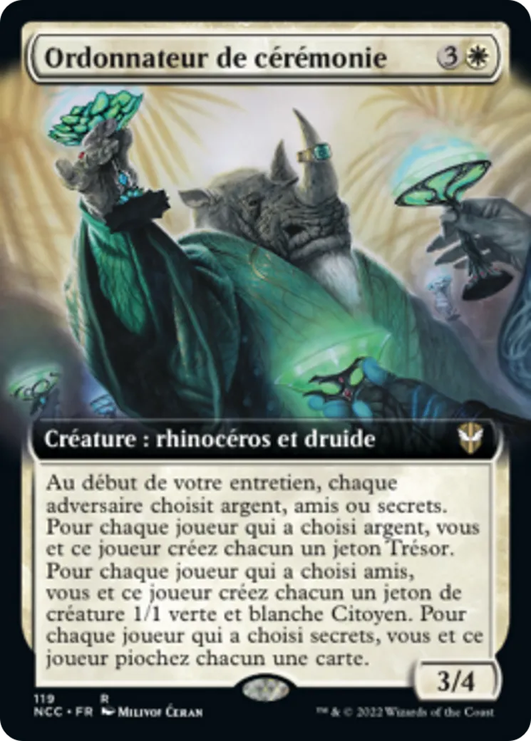 Ordonnateur de cérémonie — New Capenna Commander — Magic: The Gathering