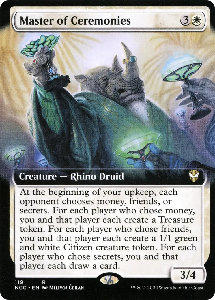 Master of Ceremonies — New Capenna Commander — Magic: The Gathering