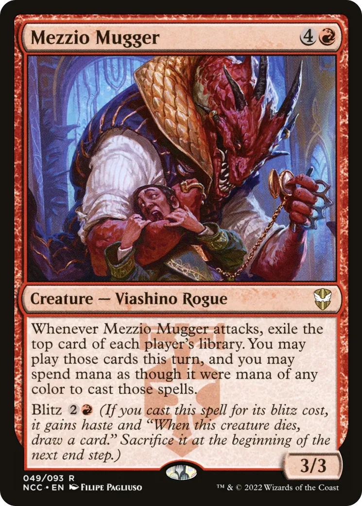 Mezzio Mugger — New Capenna Commander — Magic: The Gathering