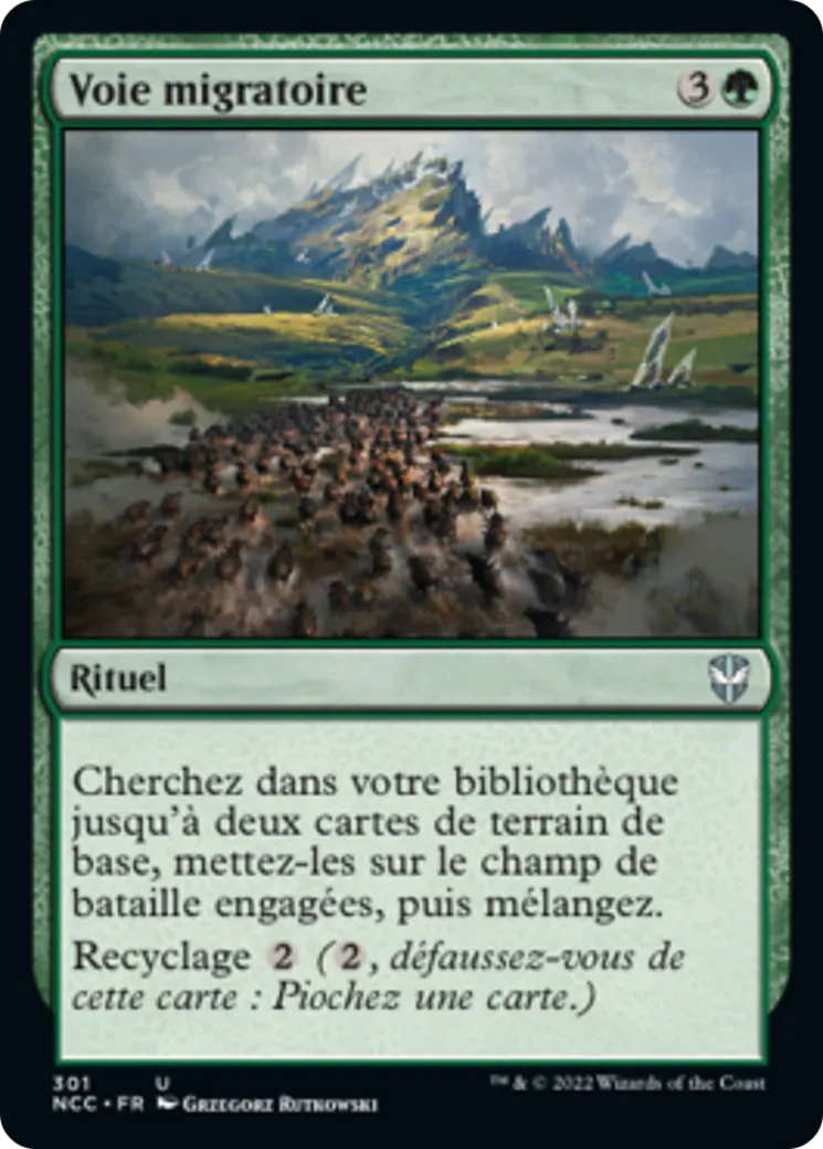 Voie migratoire — New Capenna Commander — Magic: The Gathering