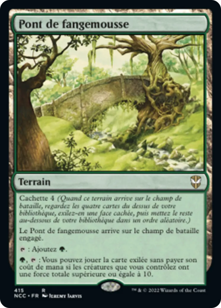Pont de fangemousse — New Capenna Commander — Magic: The Gathering