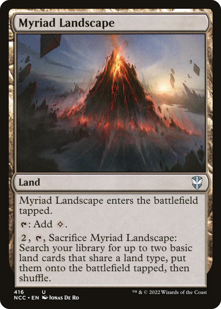 Paysage myriadaire — New Capenna Commander — Magic: The Gathering