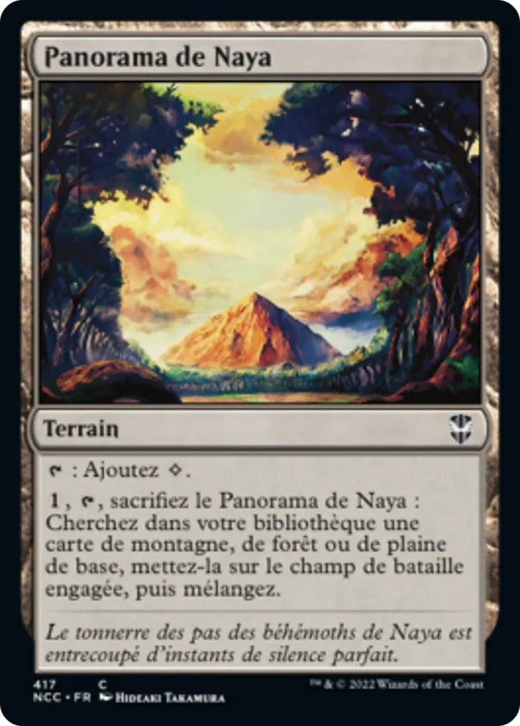 Panorama de Naya — New Capenna Commander — Magic: The Gathering