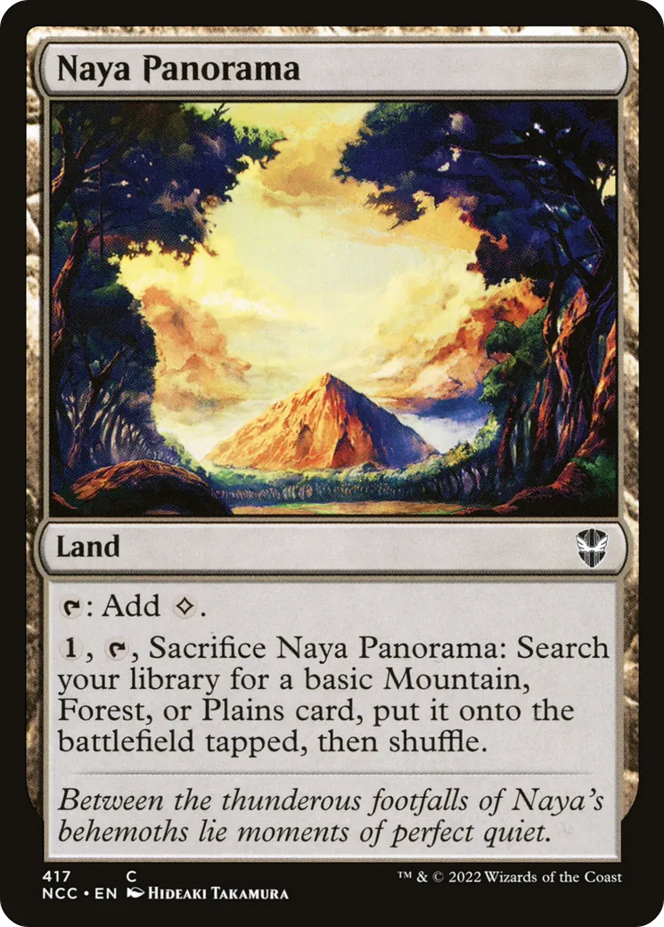 Naya Panorama — New Capenna Commander — Magic: The Gathering