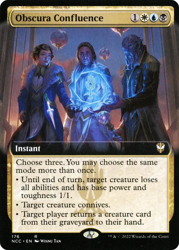 Obscura Confluence — New Capenna Commander — Magic: The Gathering