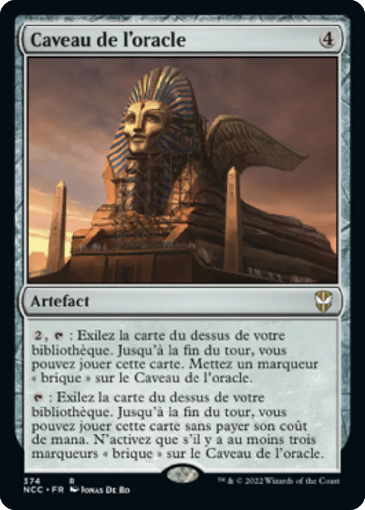 Caveau de l'oracle — New Capenna Commander — Magic: The Gathering